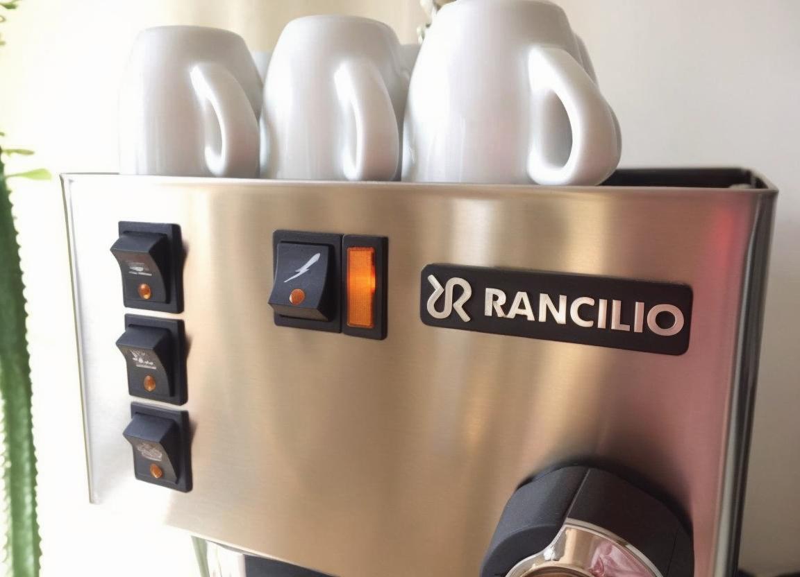 Rancilio Silvia Bedienelemente